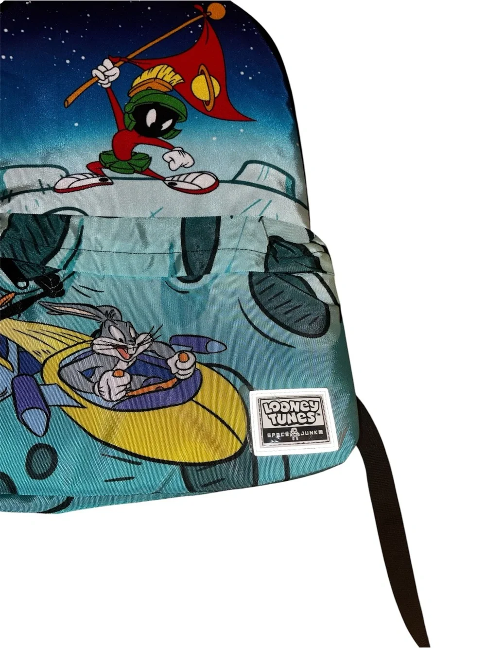 Space Junk Marvin Moon Landing Backpack